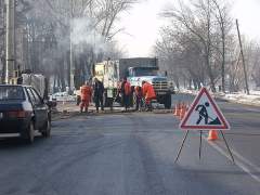 Ремонт омских дорог